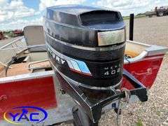 14' LUND BOAT W/ TRAILER