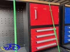 Steelman 7" Garage Cabinet Workbench - 18 Drawers & 4 Cabinets