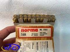 BOX OF NORMA 7X64 AMMUNITION