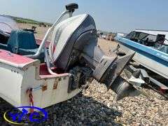 1975 BOAT W/ 65HP EVENRUDE MOTOR & 1975 EASYLOADER TRAILER