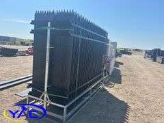 Wrought Iron Site Fencing (30 Pieces)
