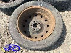 4- 205/55R16 Tires & Rims Off Honda