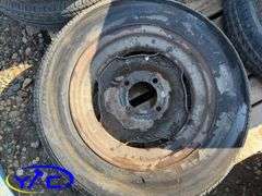 16 -15" Concord Packer Tires (Rims Only - Tires Cracked & Weathered)