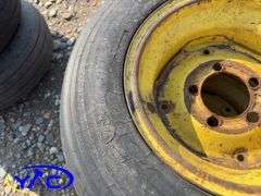 8- Assorted 9.5L-15 Implement Tires W/ Rims