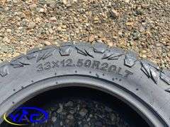 4- 33X12.50R20 Tires (BUYER MUST PAY 4X THE BID PRICE)