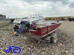LUND 14' BOAT W/ TRAILER