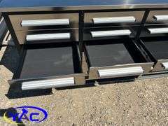 10FT 30 Drawers Stainless Steel WorkBench