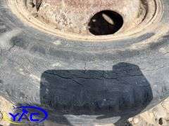 4- 16" Dual Wheels For 1Ton 225/75R16 & 2- Wheels ( Weather Worn and Cracked)