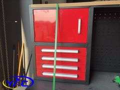 Steelman 7" Garage Cabinet Workbench - 18 Drawers & 4 Cabinets