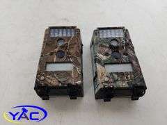 2- Real Tree Bush Cameras & SD Cards