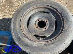 16 -15" Concord Packer Tires (Rims Only - Tires Cracked & Weathered)