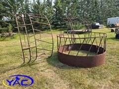 3 Round Bale Feeders