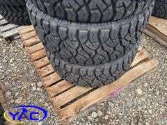 4- 35x12.50R18 Tires (BIDDER MUST PAY 4X THE BID PRICE)