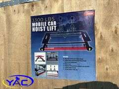 3300 LBS Mobile Car Hoist Lift