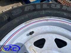 2- 205/65R15 Trailer Tire & Rims