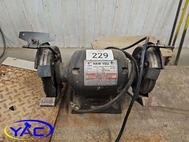 6" Haw Yeu 150mm Bench Grinder