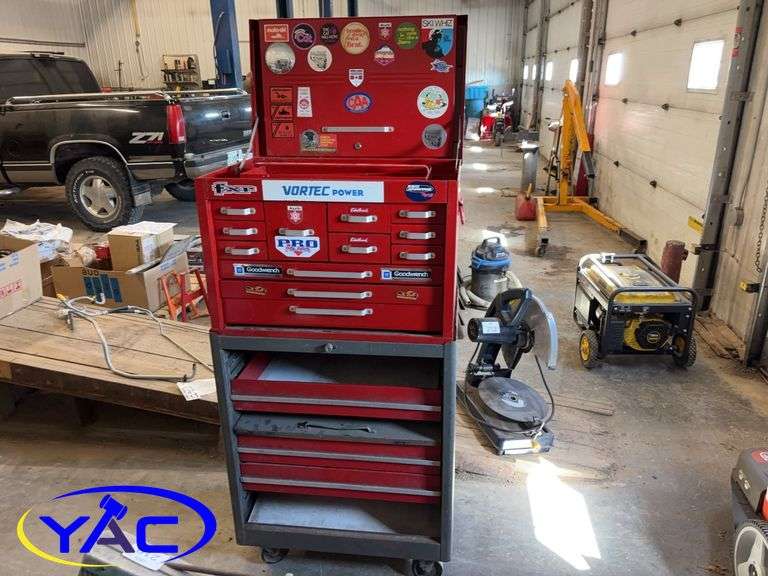 2 Tier Empty Tool Box