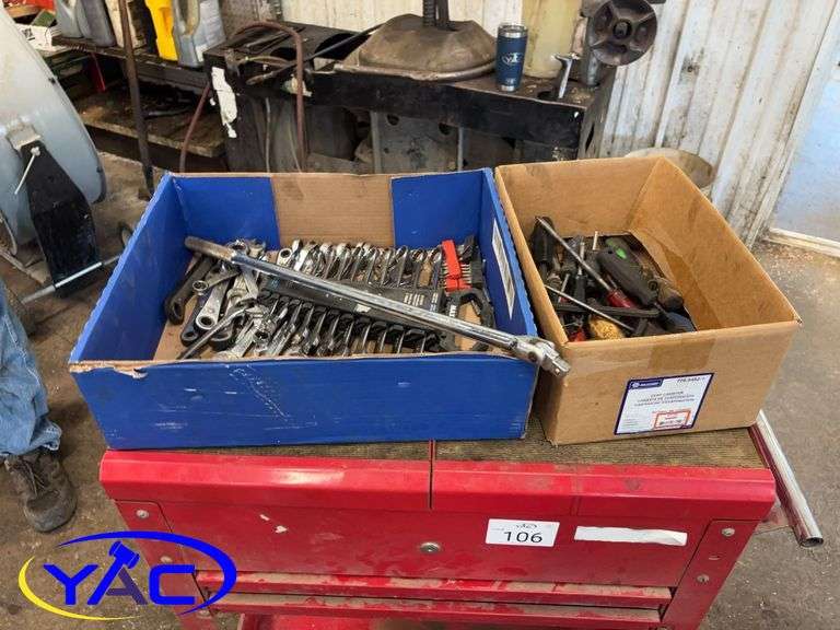 Box Of Wenches & Screw Drivers