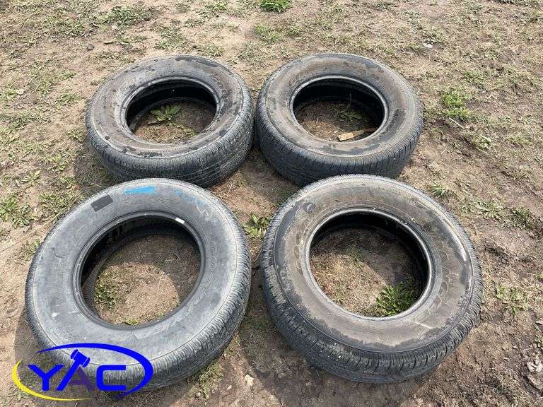 4 - P265/70R17 Goodyear Tires - YAC Auctions