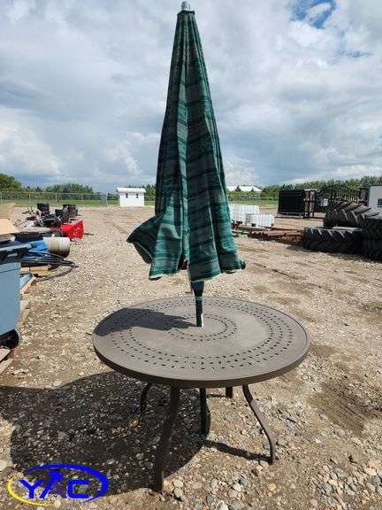 Patio Table W/ Umbrella