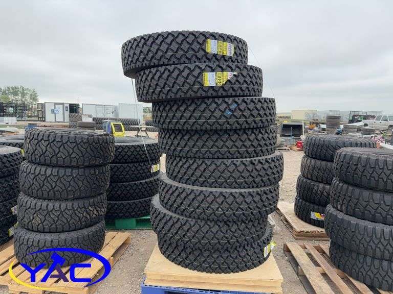 8- 11R24.5 Tires (BUYER MUST PAY 8X THE BID PRICE)