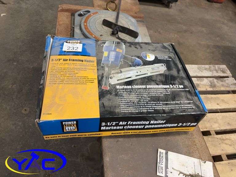 3 1/2" Air Framing Nailer