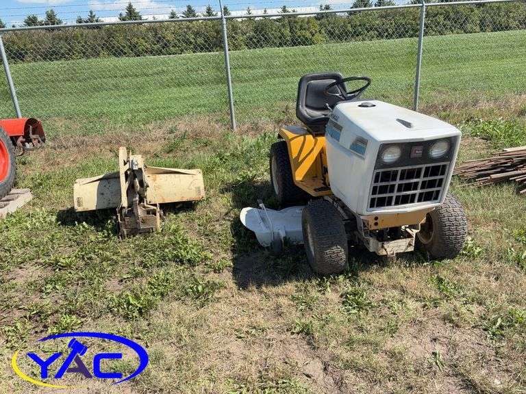 Cub Cadet Lawn Tractor W/ 50" Deck Mower & 40" Tiller Attachment