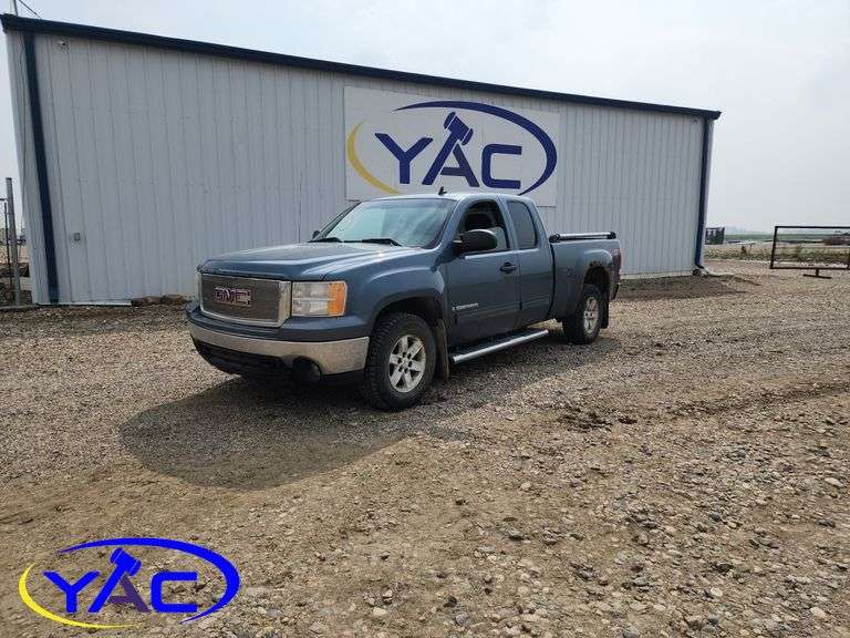 2007 GMC SIERRA 1500 EXT CAB 4WD