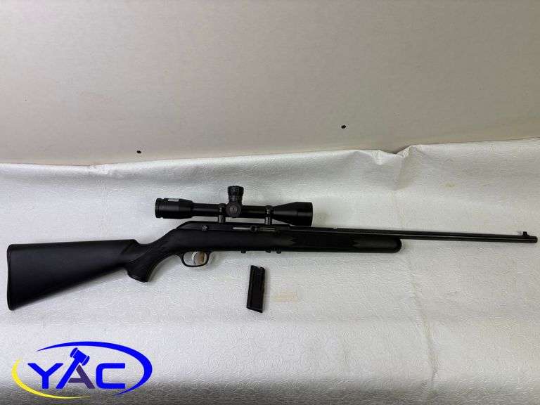 SAVAGE MODEL 64 .22CAL SEMI-AUTOMATIC RIFLE W/ BUSHNELL RAINGUARD SCOPE 1224739