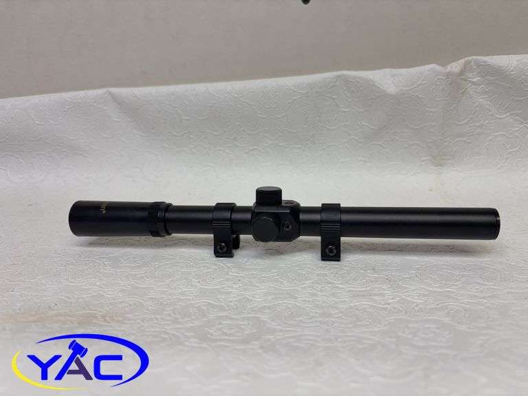 SCOPE FOR CROSSMAN PELLET RIFLE W/ RINGS