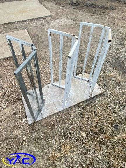 Three Saddle Rack