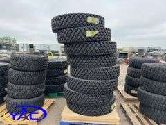 8- 11R24.5 Tires (BUYER MUST PAY 8X THE BID PRICE)