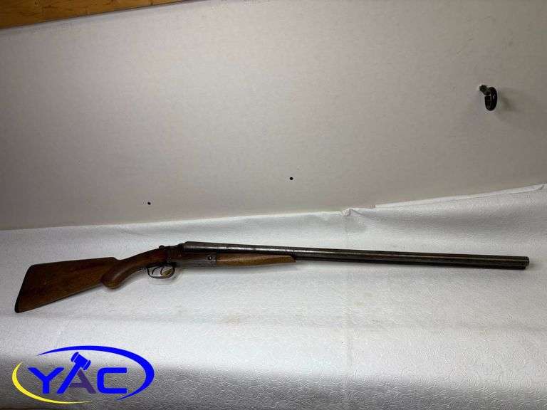J. STEVENS 12 GAU. DOUBLE BARREL SHOTGUN