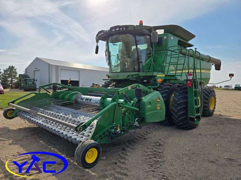 2013 JOHN DEERE S670 COMBINE