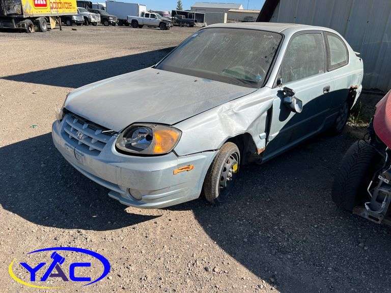 2003 HYUNDAI ACCENT 2DR HATCHBACK