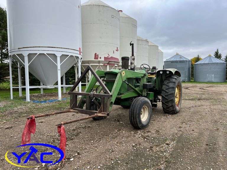 John Deere 4020 2WD Tractor W/ Bale Spear