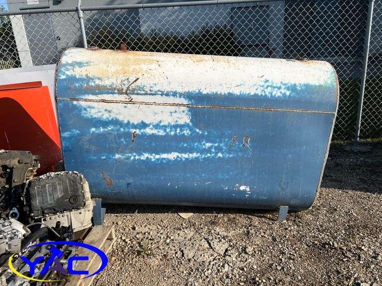 Blue Storage Tank - Used For Coolant