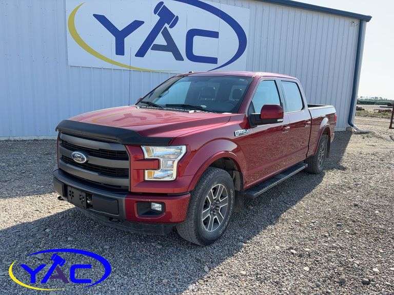 2015 FORD F150 SUPERCREW 4WD