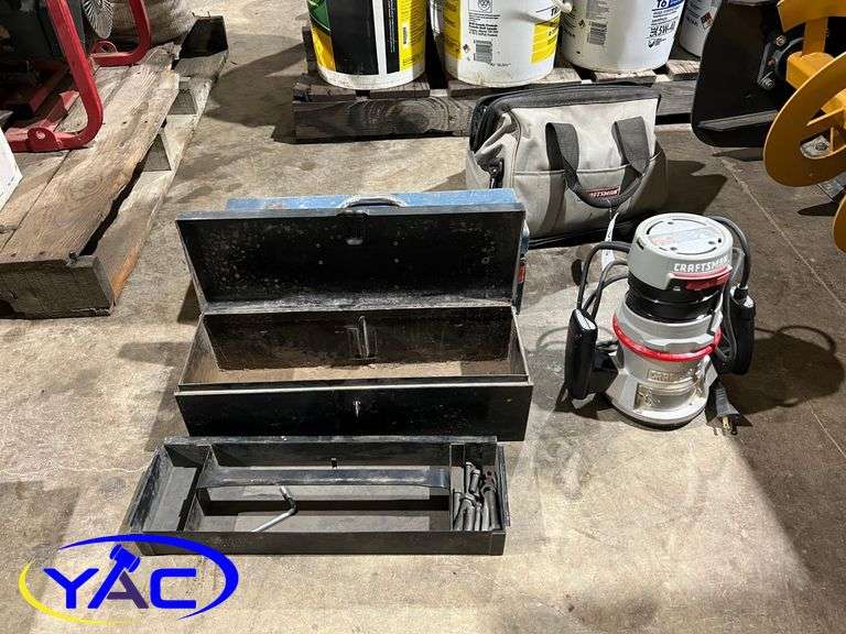 Craftsman Router & Empty Tool Box