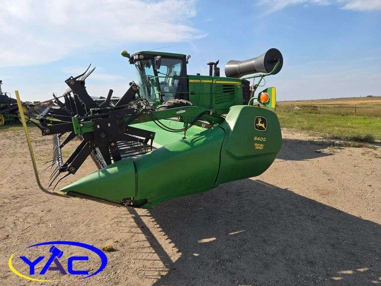 2013 JOHN DEERE D450 SELF-PROPELLED SWATHER