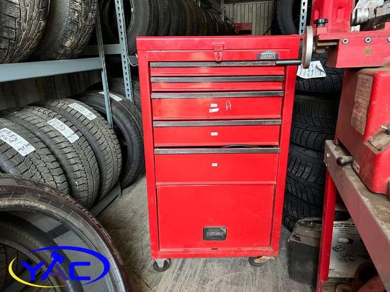 Empty Job Mate Tool Box On Wheels