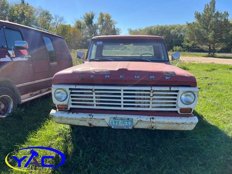 2- 1967 MERCURY PICKUP TRUCKS