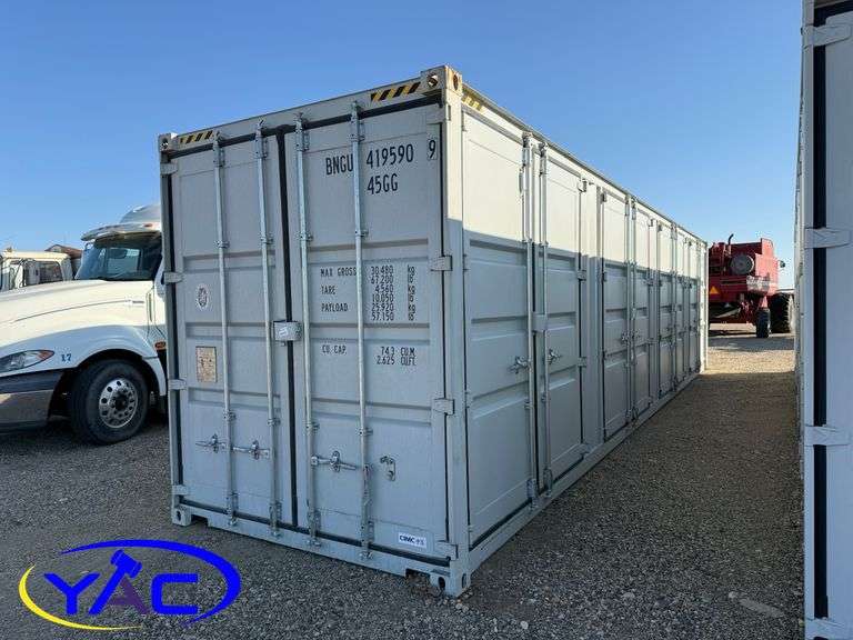 40' Sea Container HC Side Door (4 Doors) - StanForge - SC40S