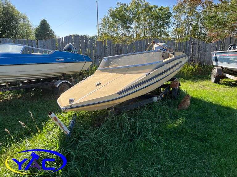 VANGUARD 6G4735 BOAT W/ TRAILER
