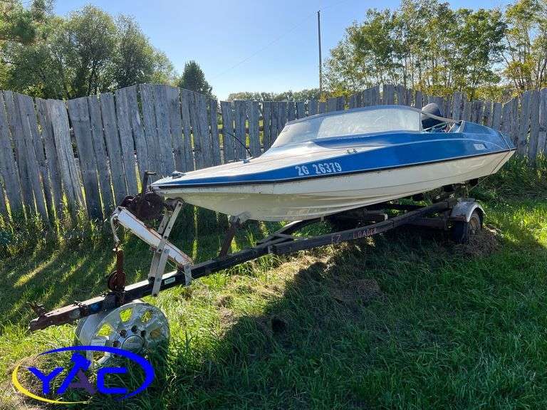 BANSHEE 2G 26379 BOAT W/ EZEE LOADER TRAILER