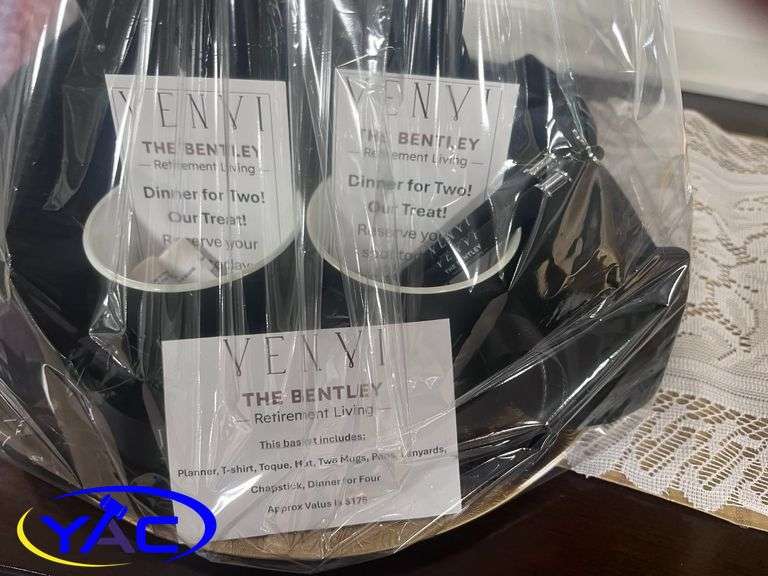 Gift Basket Courtesy Of Venvi The Bentley Approx. Value $175