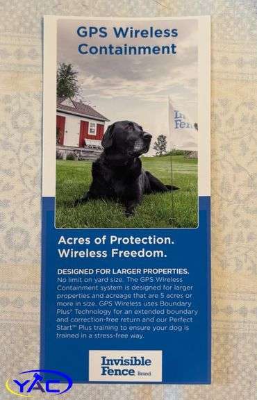 $100 Certificate Towards The Purchase Of Invisible Containment Fence For Dogs