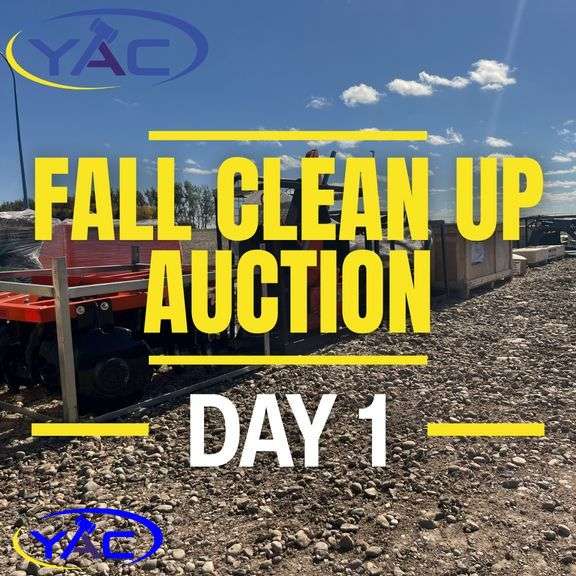 Fall Clean Up Auction - Day 1