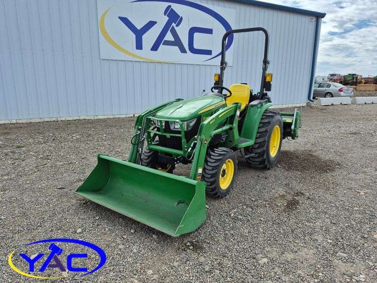 2022 JOHN DEERE 3038E GARDEN TRACTOR