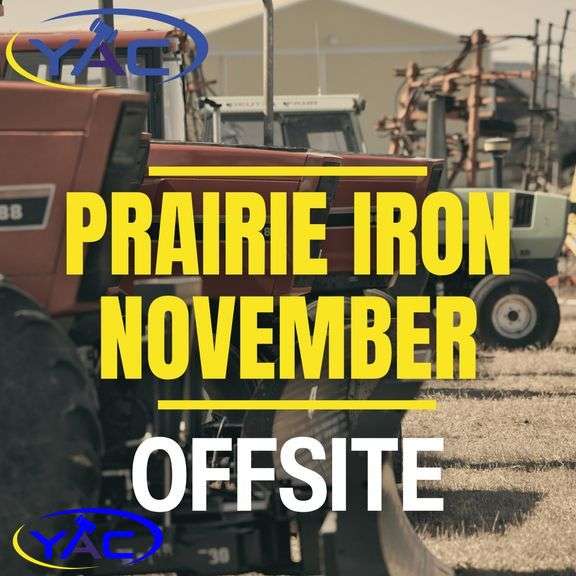 Prairie Iron November Auction